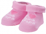 Erstlings-Söckchen „I love Mama & Papa“ in Geschenkbox
